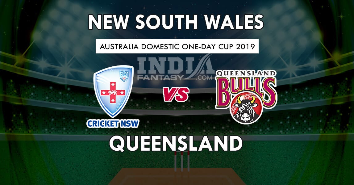 NSW VS QUN Dream11