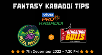 PAT vs BLR Dream11 Prediction, Today’s Pro Kabaddi Match Playing 7, Patna Pirates vs Bengaluru Bulls Dream11 Team