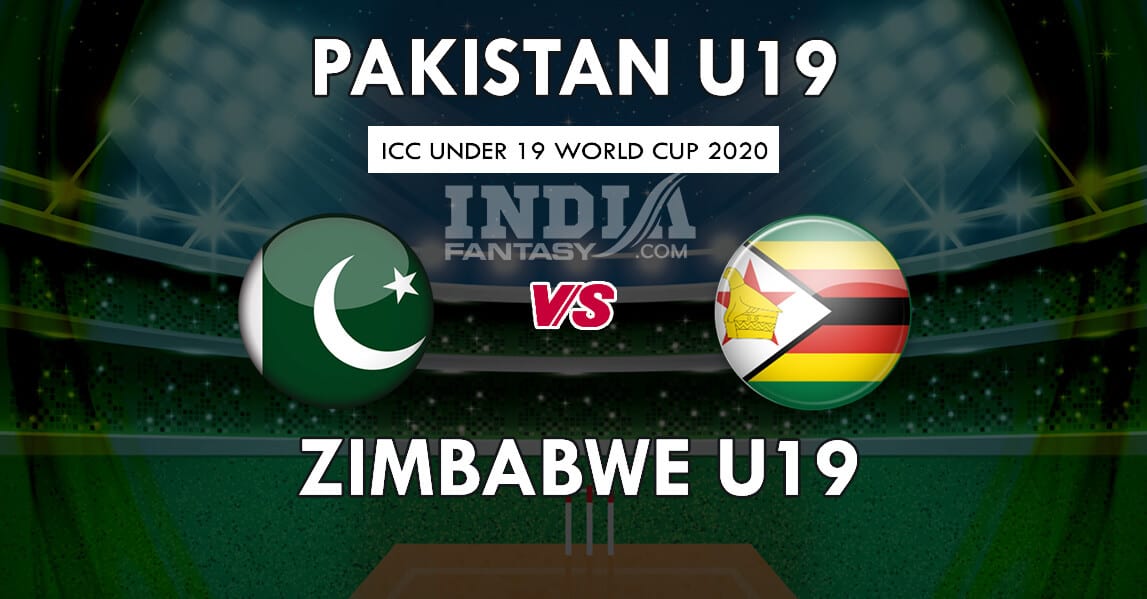 PK-U19 VS ZIM-U19 Dream11