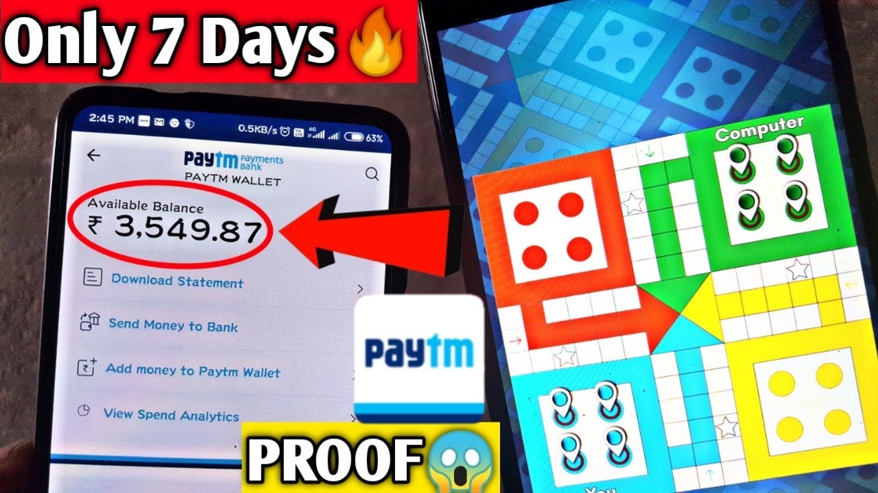 Proof of Real Cash Winning by Playing Ludo Online