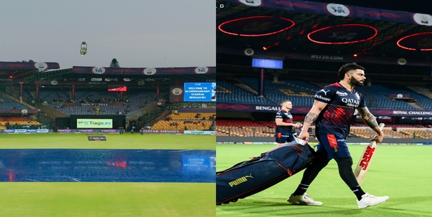RCB vs GT Weather Update