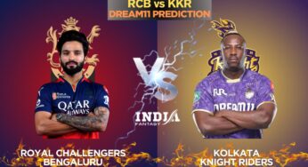 RCB vs KKR Dream11 Prediction IPL 2025 Match-58, Team News, Pitch Report, Squad, Fantasy Teams