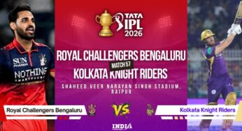 RCB vs KKR Today's Match Prediction