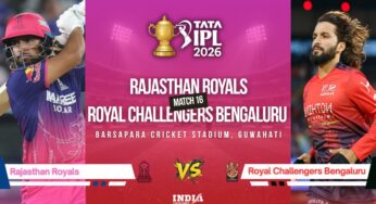 RR vs RCB Today's Match Prediction