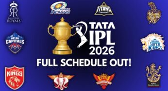 IPL 2026 Schedule: Full Schedule for Tata Indian Premier League 2026 Out, Check Here
