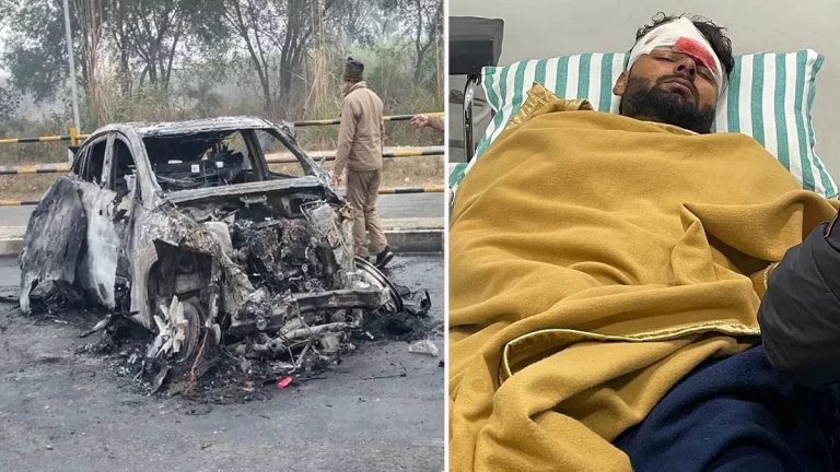 Rishabh Pant Car Accident