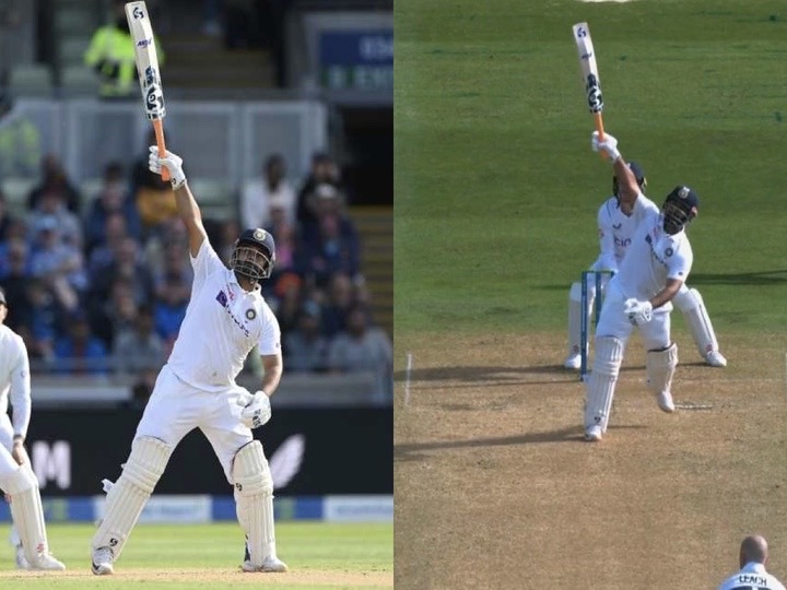 ENG vs IND Test: Rishabh Pant SIX One Handed goes Gigantic 101M – WATCH