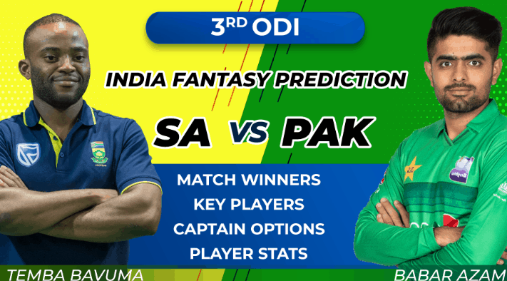 VIDEO: SA vs PAK Dream11 South Africa vs Pakistan 3rd ODI Prediction Tips Captain Options Player Stats