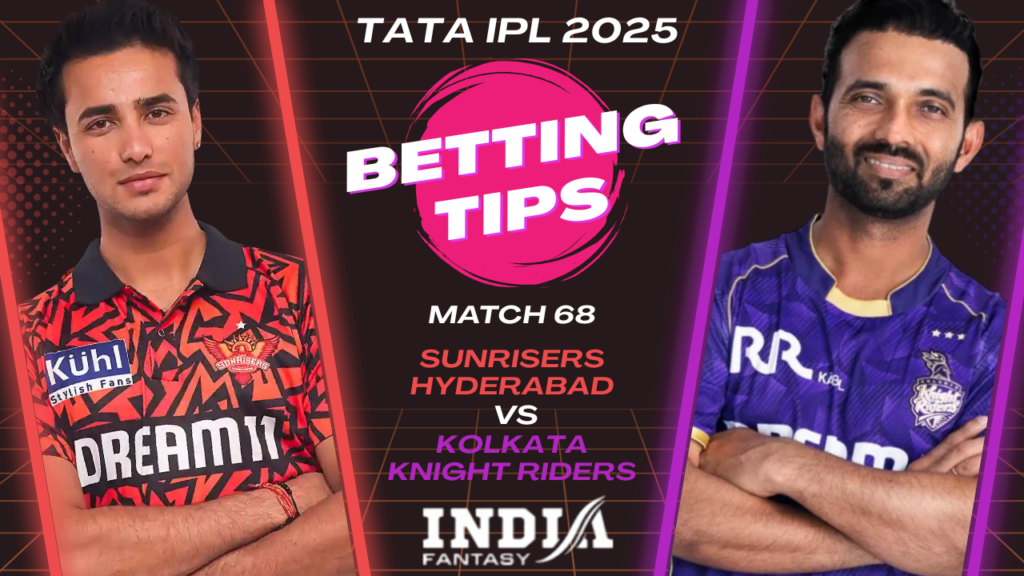 SRH vs KKR Today's Match Prediction