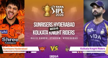 SRH vs KKR Today's Match Prediction