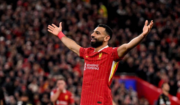 Salah in Premier League match
