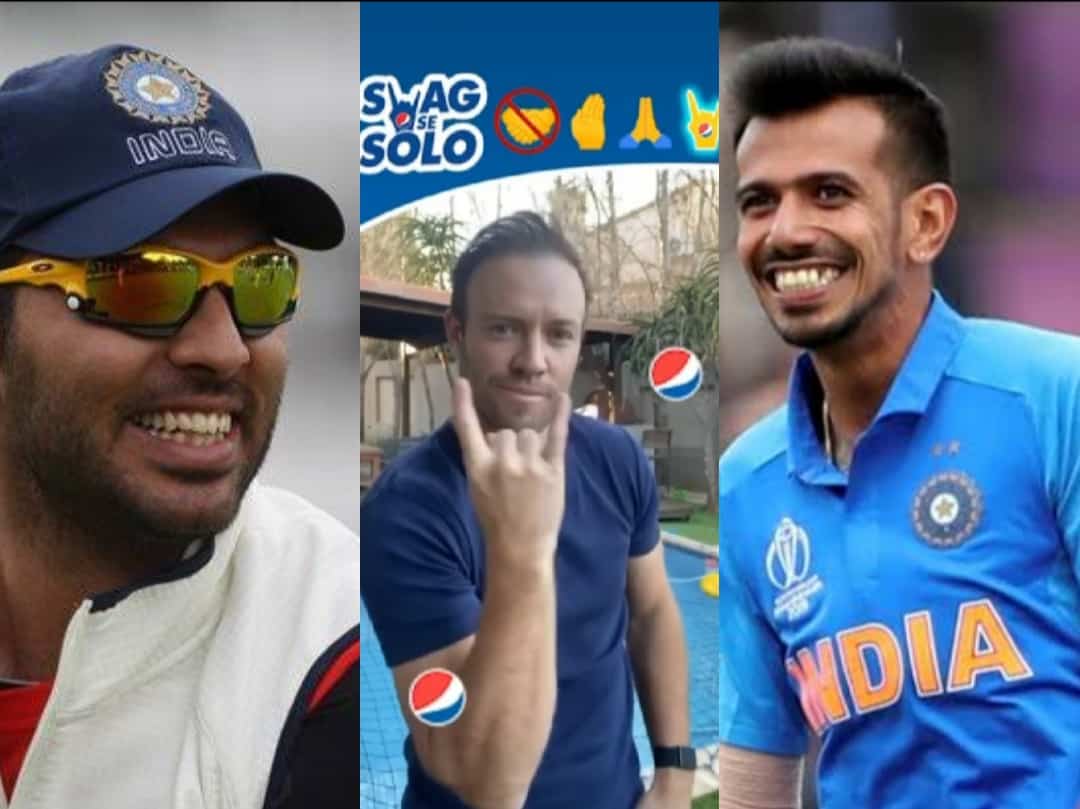 AB De Villiers gets trolled by Yuzi Chahal, Yuvraj Singh on sharing ‘Swag se solo’ challenge video