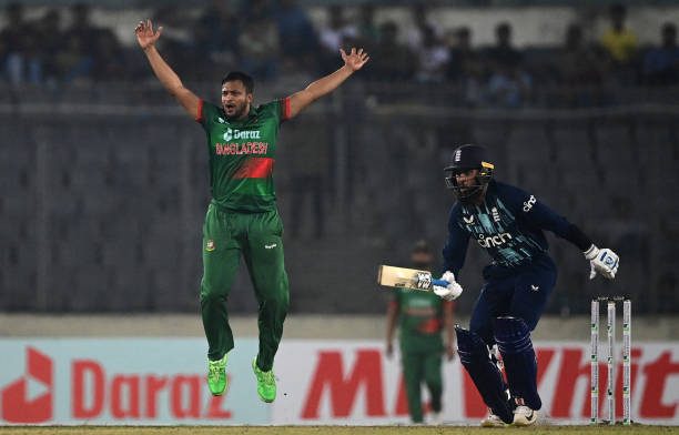 Shakib Al Hasan last 10 ODI innings