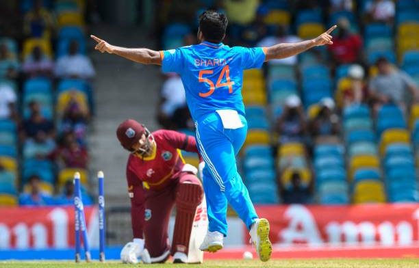 Shardul Thakur last 10 ODI match