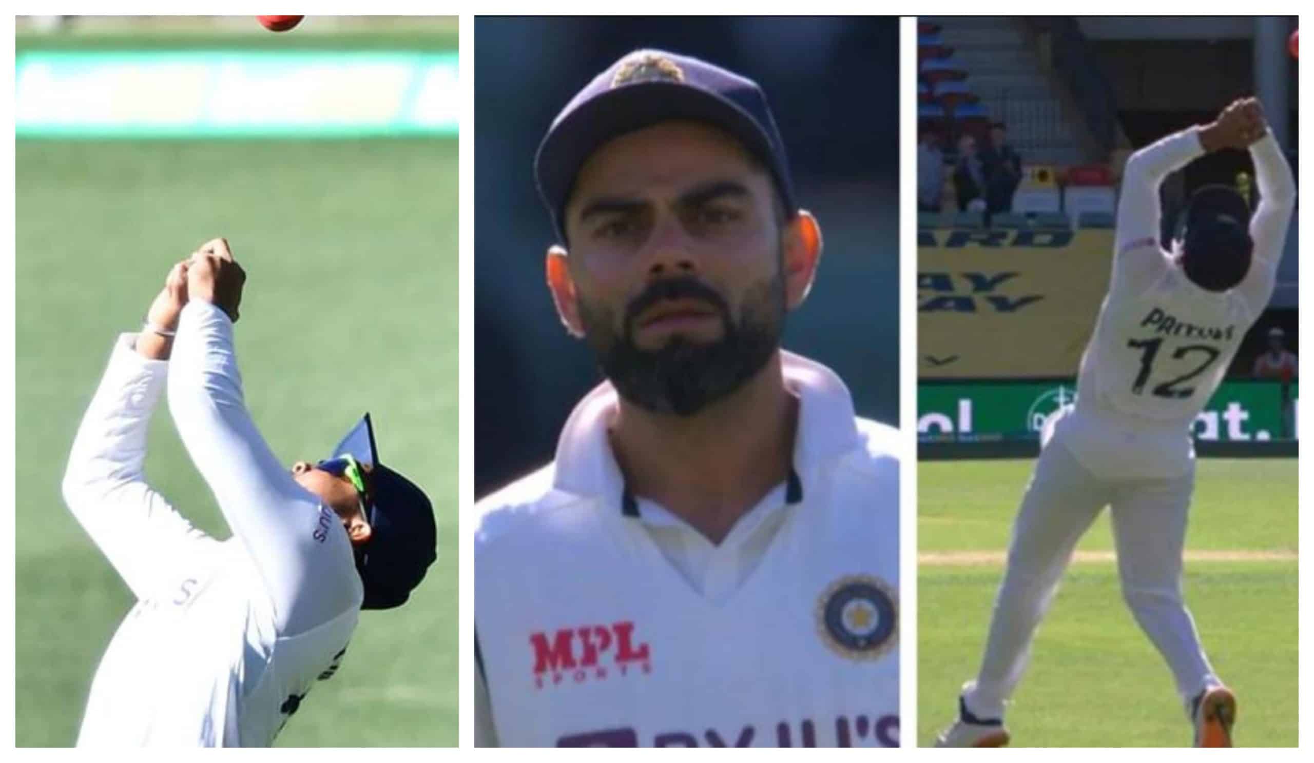 WATCH: Virat Kohli loses cool after Prithvi Shaw drops easy catch on Day 2 of Pink-ball Test
