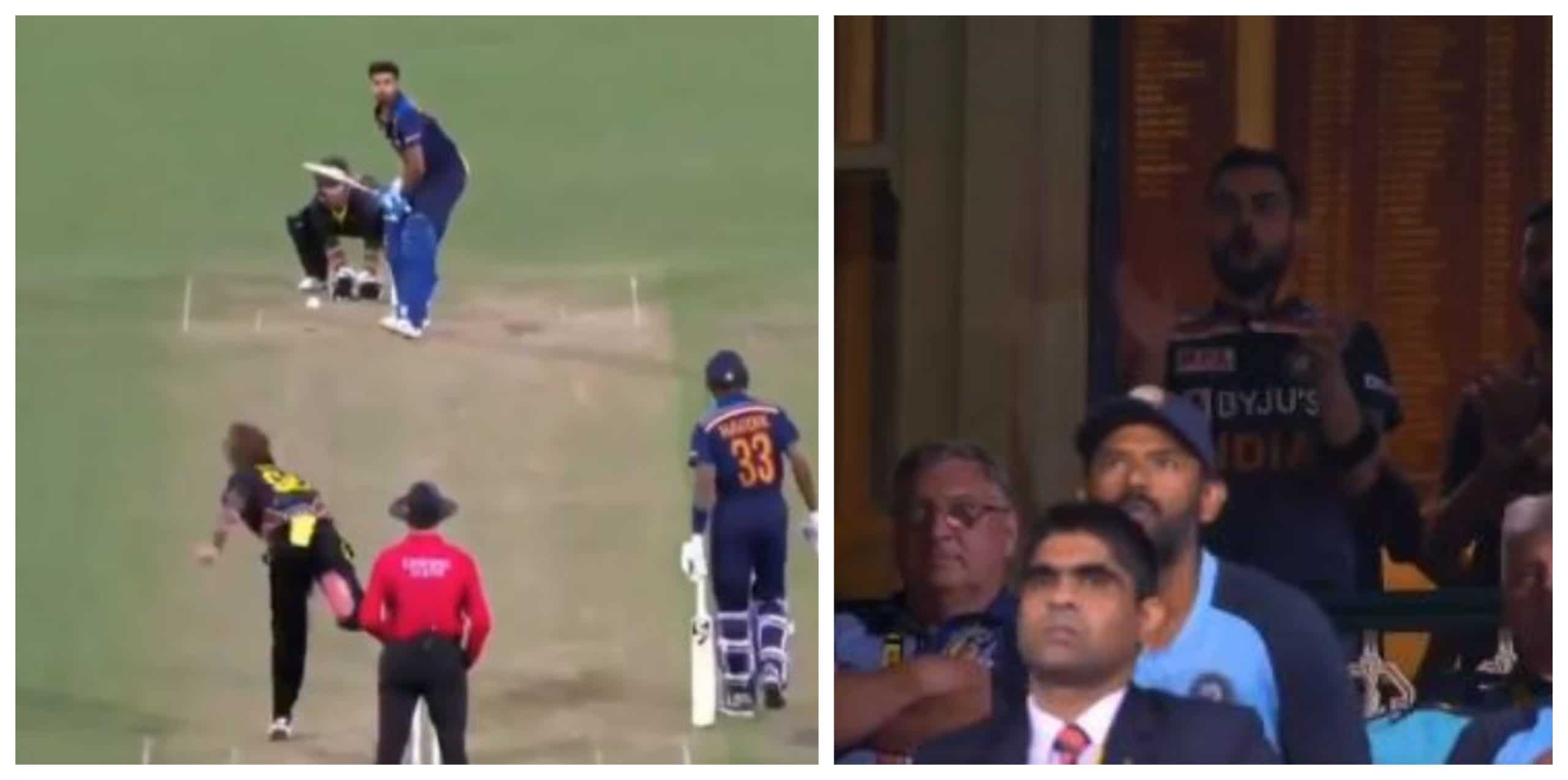 WATCH: Shreyas Iyer slams MASSIVE 111-METER SIX off Zampa, Kohli can’t believe it!