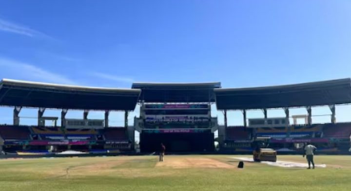 IND vs BAN T20 World Cup 2024 Match 47 Pitch Report: Sir Vivian Richards Stadium Antigua Venue Stats