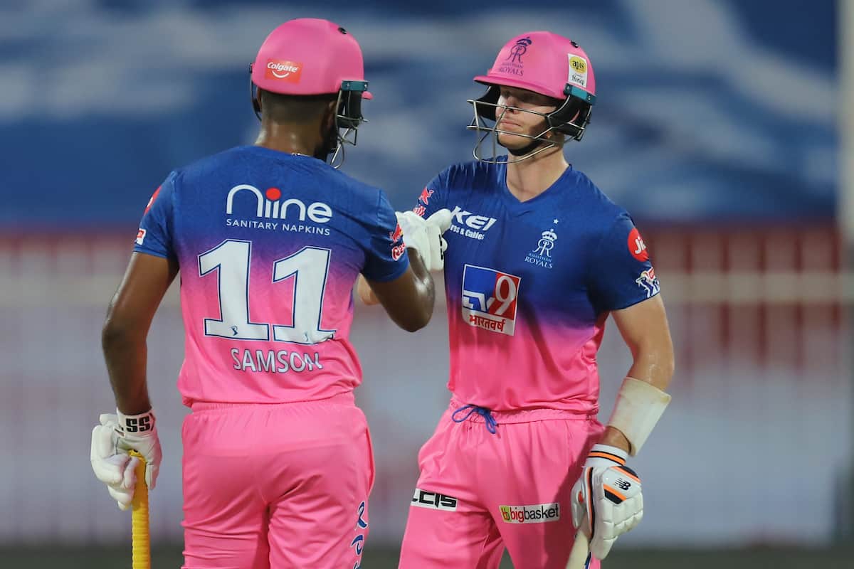WATCH: Monster SIXES from Sanju Samson, Smith off Piyush Chawla’s 28-run over