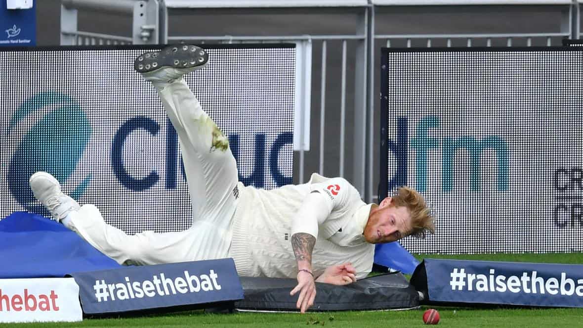 Watch: Incredible commitment! Ben Stokes chases the ball and dives ...