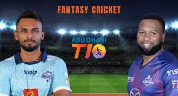 TCB vs NYS Dream11 Prediction, Playing 11, Fantasy Cricket Tips – Abu Dhabi T10 League Dream11 Team for Today’s Match