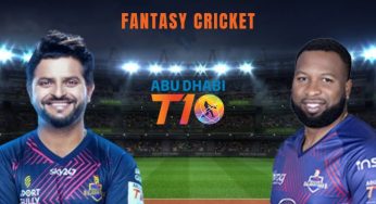 DG vs NYS Dream11 Prediction, Playing 11, Fantasy Cricket Tips – Abu Dhabi T10 League Dream11 Team for Today’s Match
