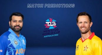 IND vs ZIM Today Match Prediction for T20 World Cup 2022 – Who Will Win India vs Zimbabwe?