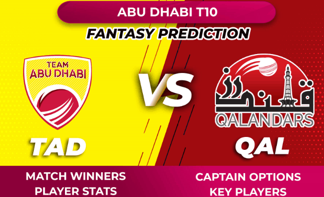 QAL vs TAD Dream11