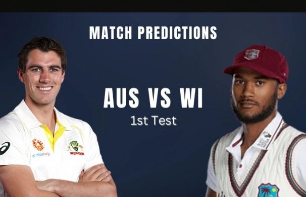 AUS vs WI 1st Test Today Match Prediction