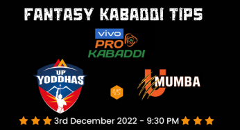 UP vs MUM Dream11 Prediction, Today’s Pro Kabaddi Match Playing 7, UP Yoddhas vs UMumba Dream11 Team