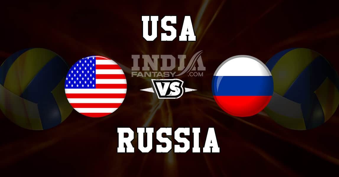 USA vs RUS Dream11 Match Prediction| Men’s Volleyball World Cup 2019| News, Fantasy Team