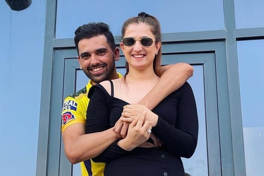 Deepak Chahar's wife