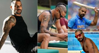 All Shikhar Dhawan Tattoo and their meanings