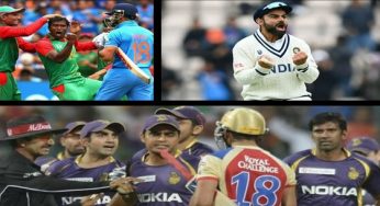 Virat Kohli Abusing: 3 instances of Virat Kohli abusing on the field