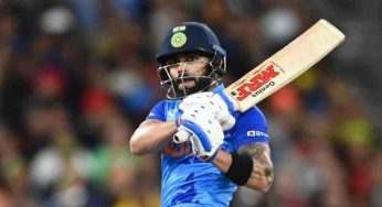 Virat Kohli batting in T20I Career. Check details