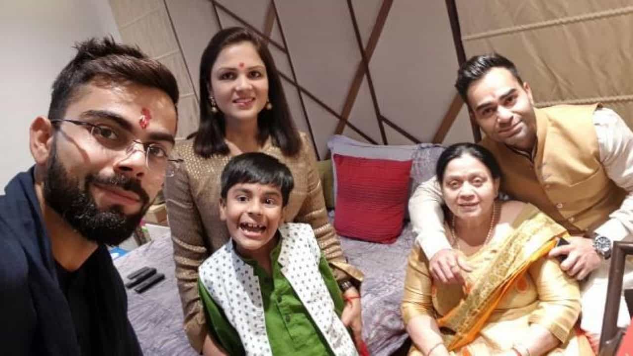 Virat-Kohli family