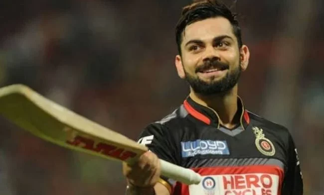 Virat Kohli in RCB jersey