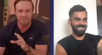 Virat Kohli recent interview: Check out Virat Kohli, AB de Villiers Interview show details