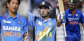 Which opening batsman has scored most runs for India in ODI?
