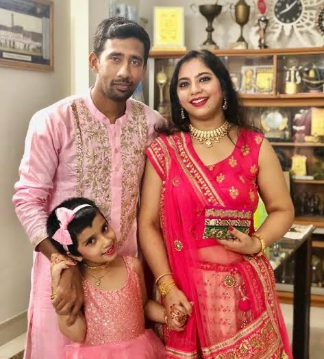 Wriddhiman Saha wife