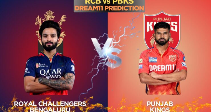 RCB vs PBKS Dream11 Prediction