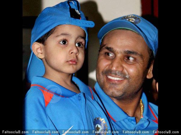 aryavir sehwag son on virender sehwag