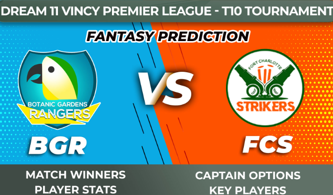 VIDEO: FCS vs BGR Dream11 FCS vs BGR Vincy Premier League Blast Prediction Tips Captain Options Stats