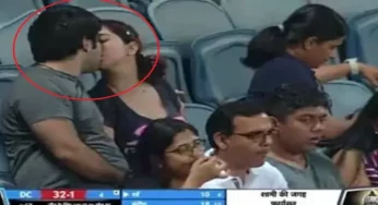 Couple kissing during IPL match: Instances when couples caught kissing during an IPL match