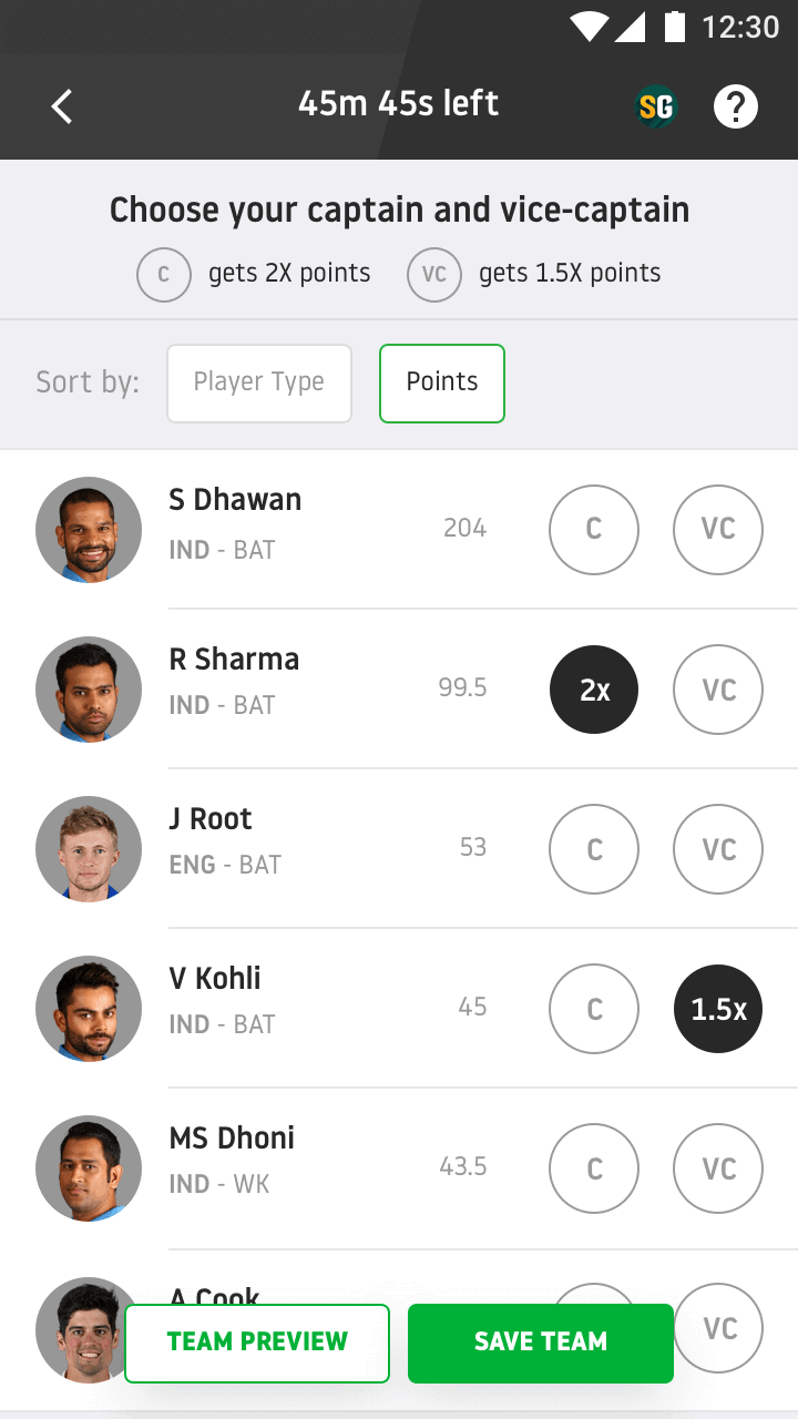 Win Dream11 Fantasy Cricket