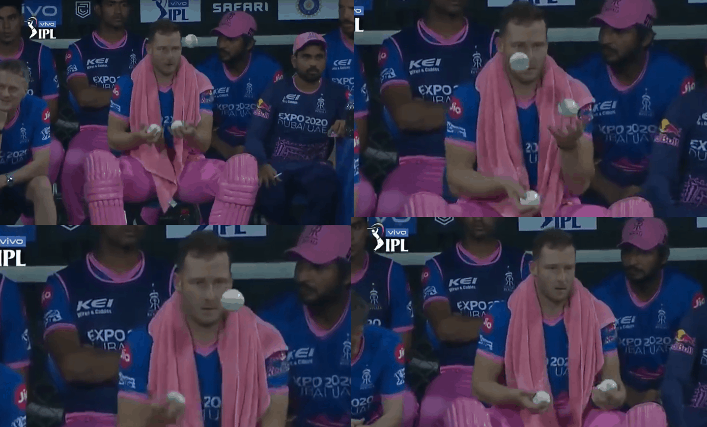 David Miller entertain teammates with juggling skills while waiting for his turn to bat – WATCH