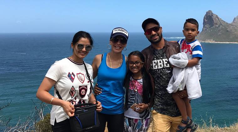 Shikhar Dhawan family