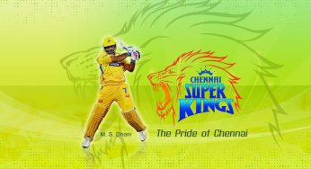 Dhoni Chennai Super Kings Logo
