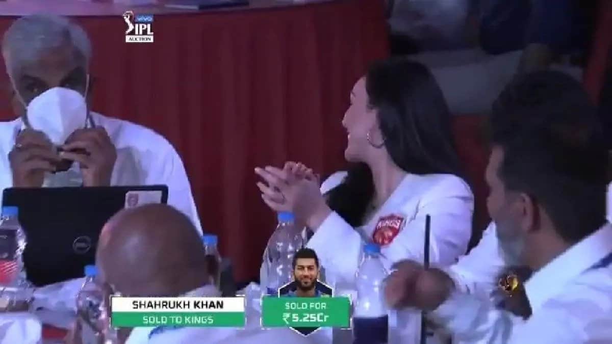 WATCH Preity Zinta tells SRK's son Aryan on KKR IPL Auction Table "We got Shahrukh"