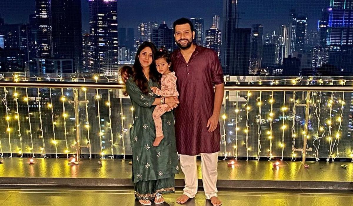 rohit sharma family