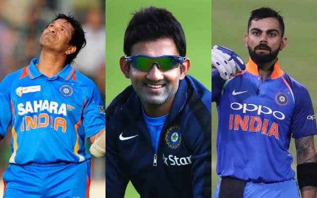 Sachin Tendulkar better than Virat Kohli in ODIs: Gautam Gambhir
